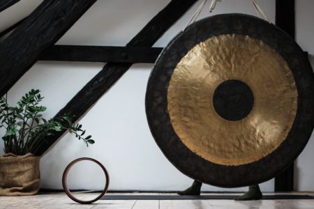 gong baths, healing, lyme disease
